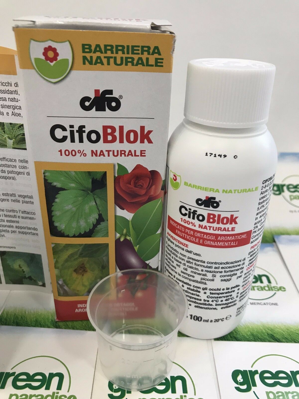 Fungicida Naturale CIFOBLOK PLUS CIFO