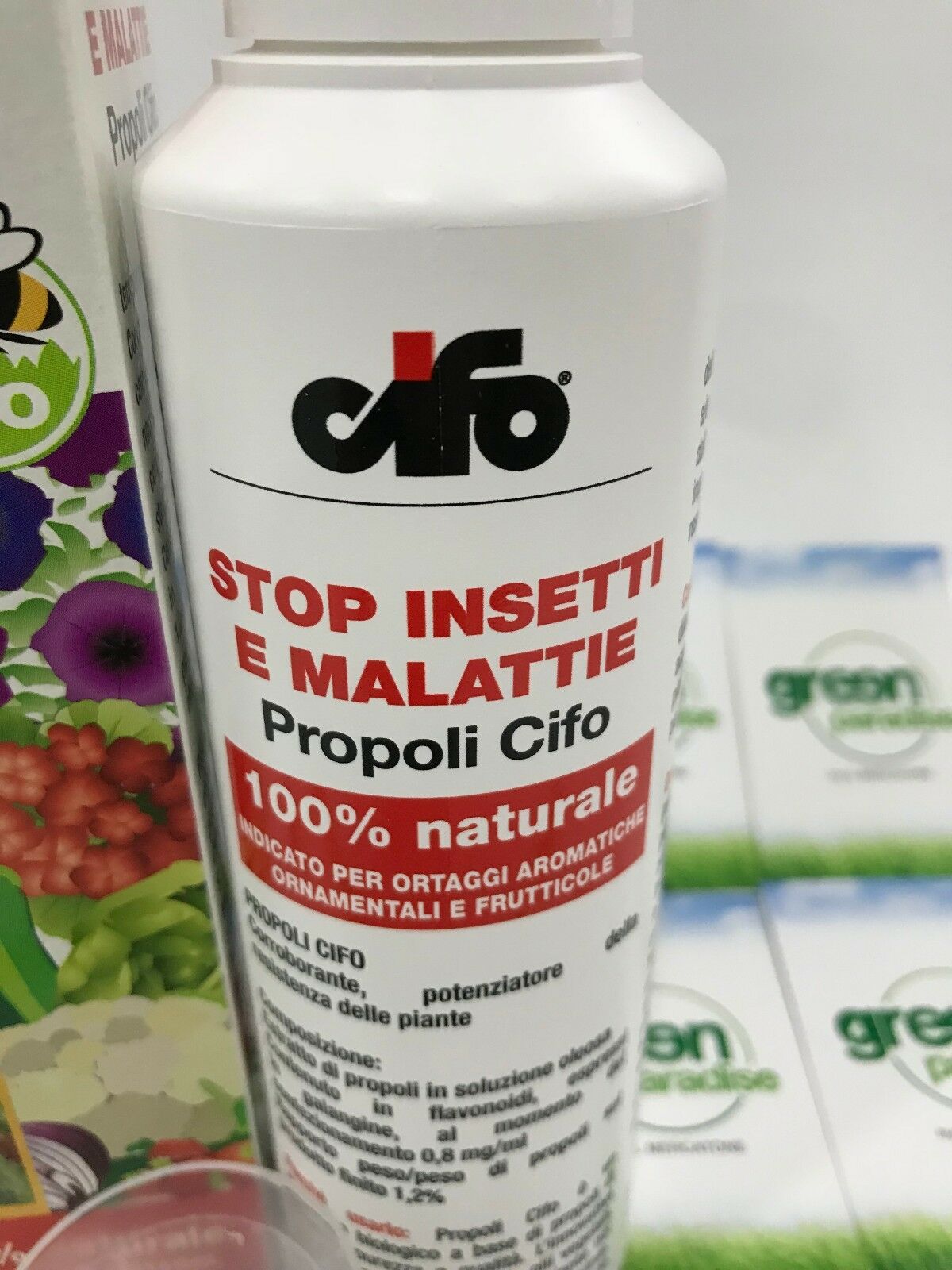 CIFO STOP INSETTI E MALATTIE PROPOLI CIFO 100% NATURALE PER  ORTAGGI,AROMATICHE,O - Green Paradise Napoli